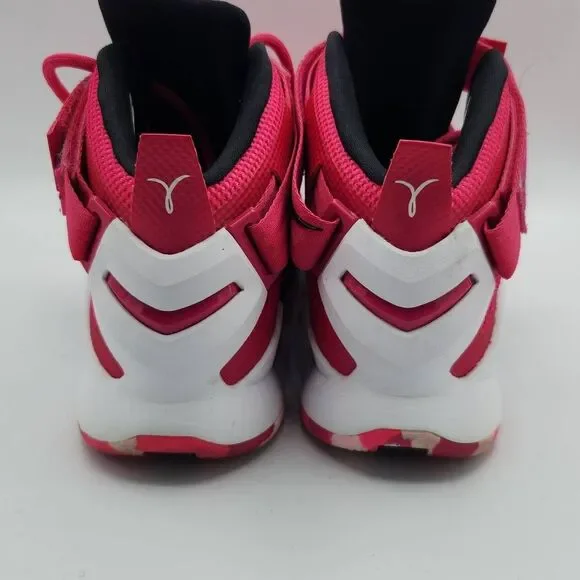 Nike LeBron Soldier 9 - Size 10 - Think Pink Breast Cancer Awareness Month - Picture 6 of 8